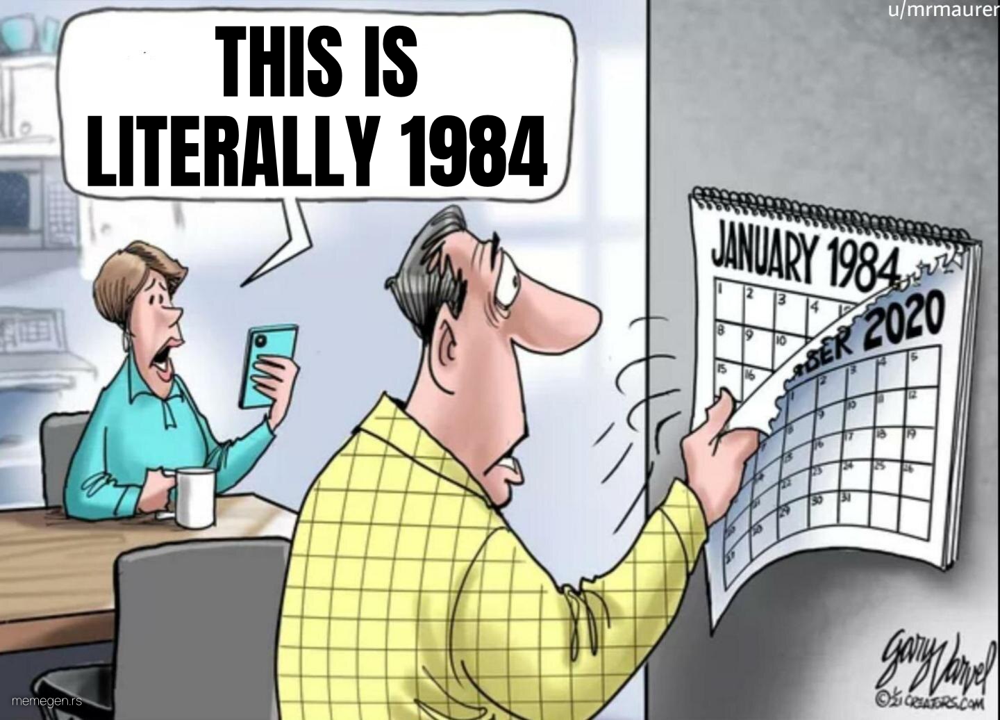 1984 Calendar preview