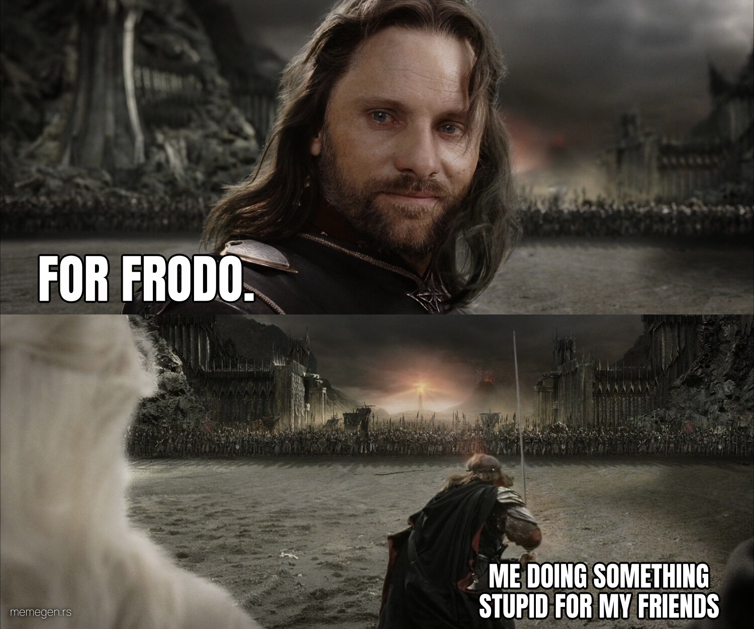 Aragorn Black Gate for Frodo preview