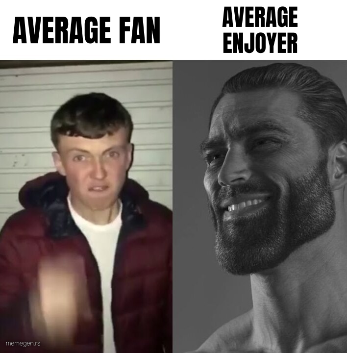 Average Fan vs Average Enjoyer preview