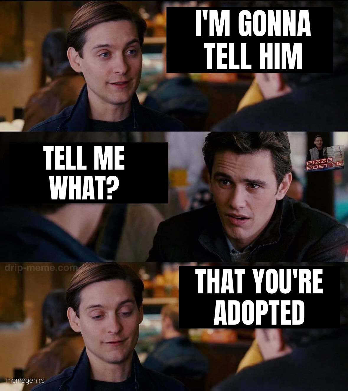 Peter Parker and Harry Osborn conversation preview
