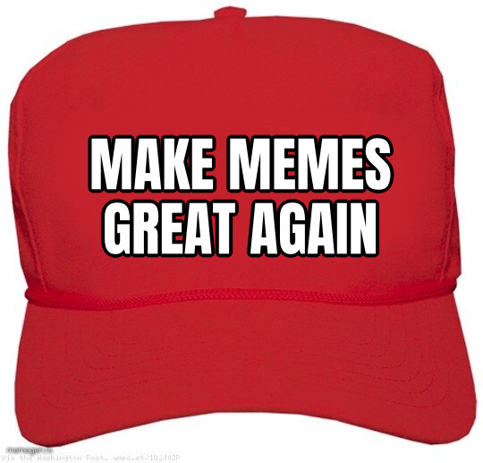 Blank Red MAGA Hat preview