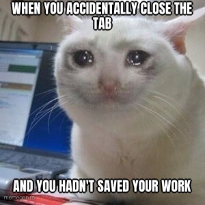 Crying cat preview