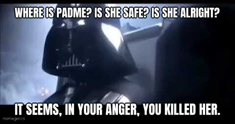 Darth Vader Where is Padme? preview