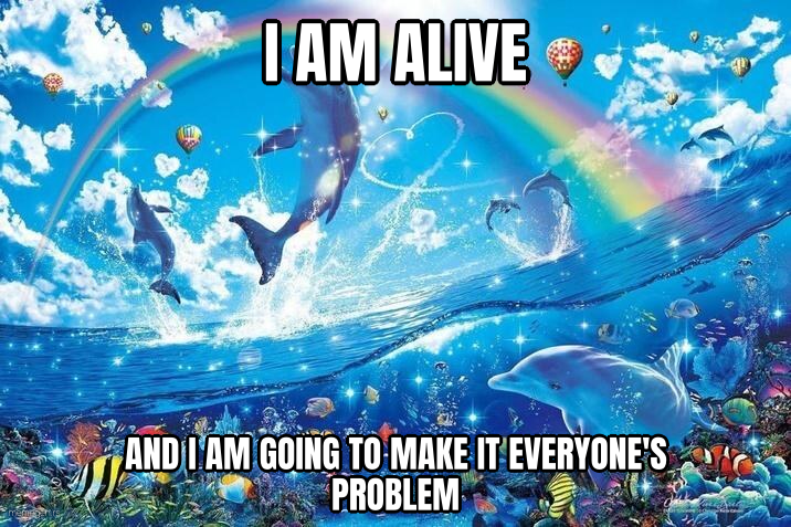 Happy dolphin rainbow preview