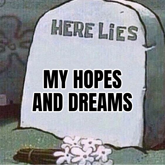 Here Lies Spongebob Tombstone preview