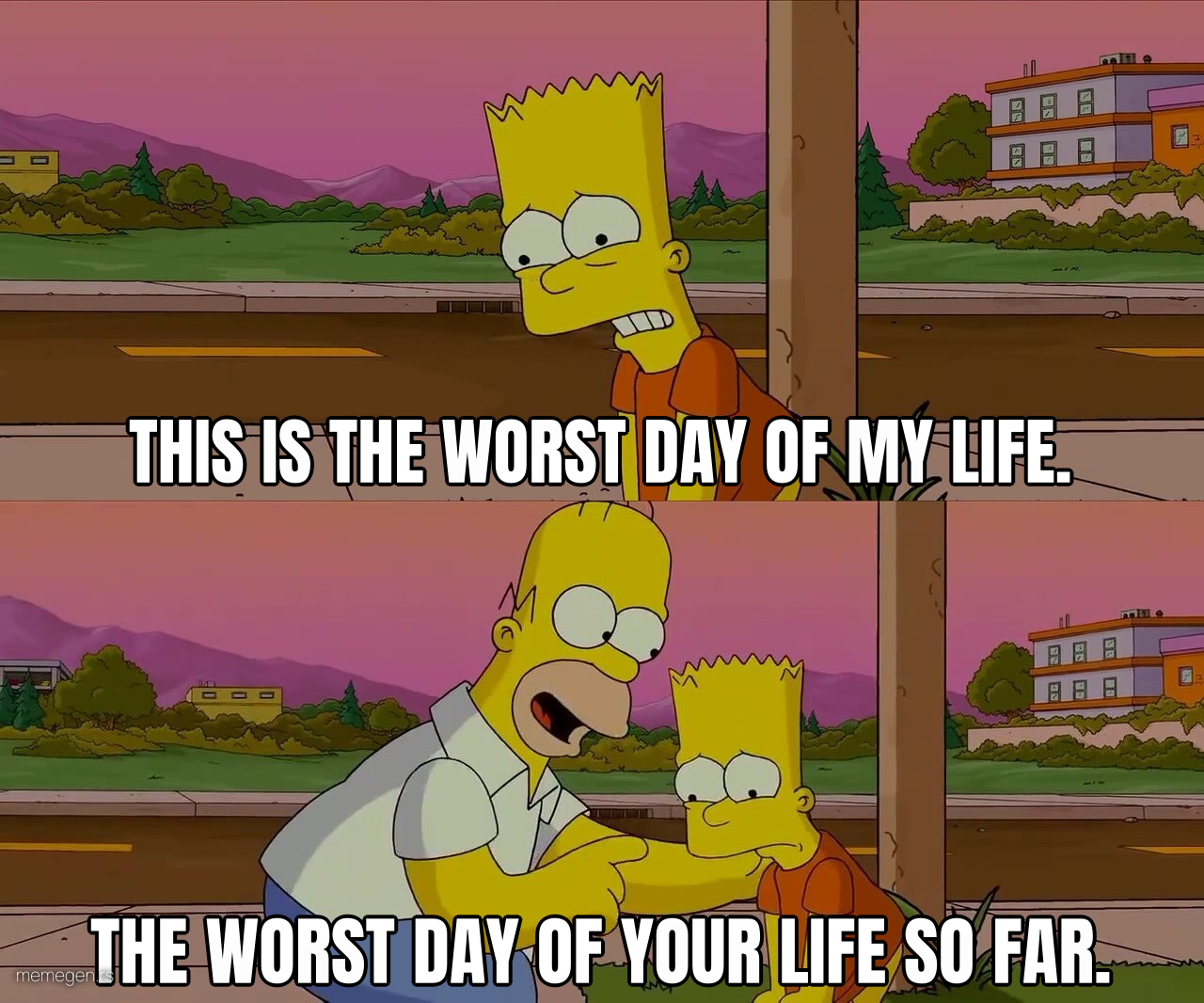 Homer and Bart worst day so far preview