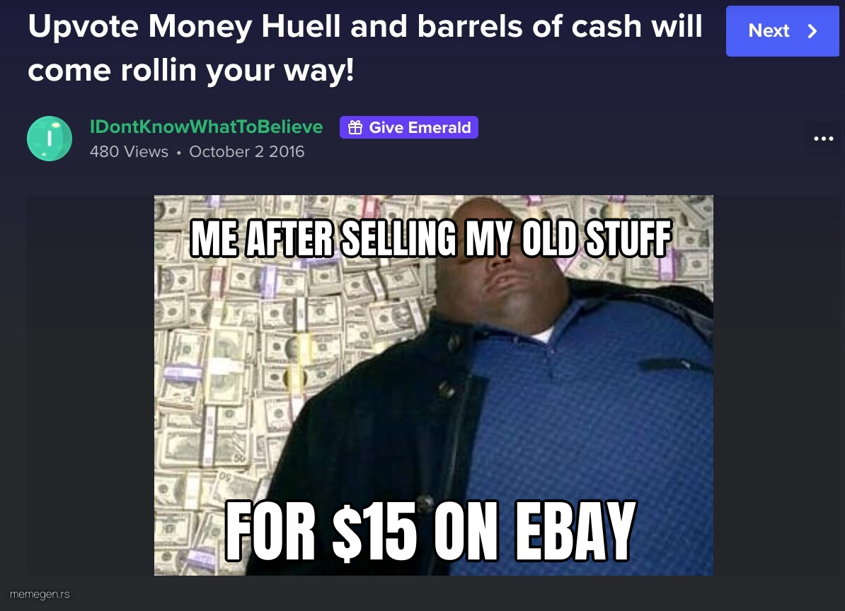 Huell Money preview