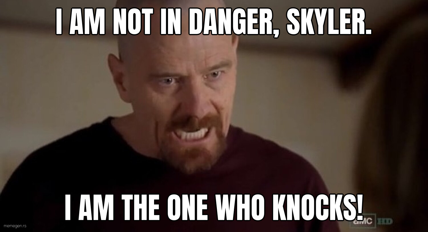 I am the one who knocks preview