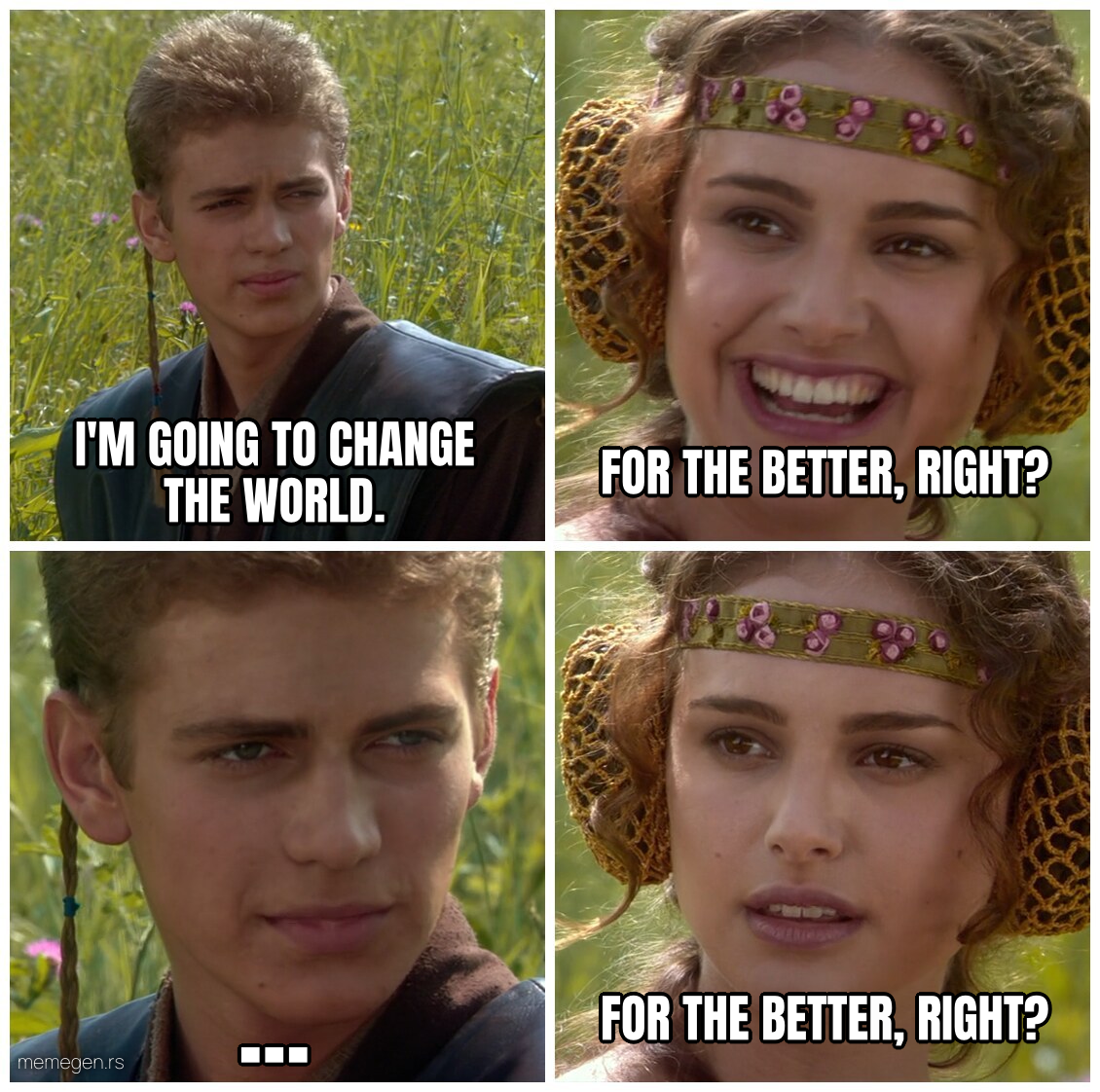 For the better, right? Star Wars preview