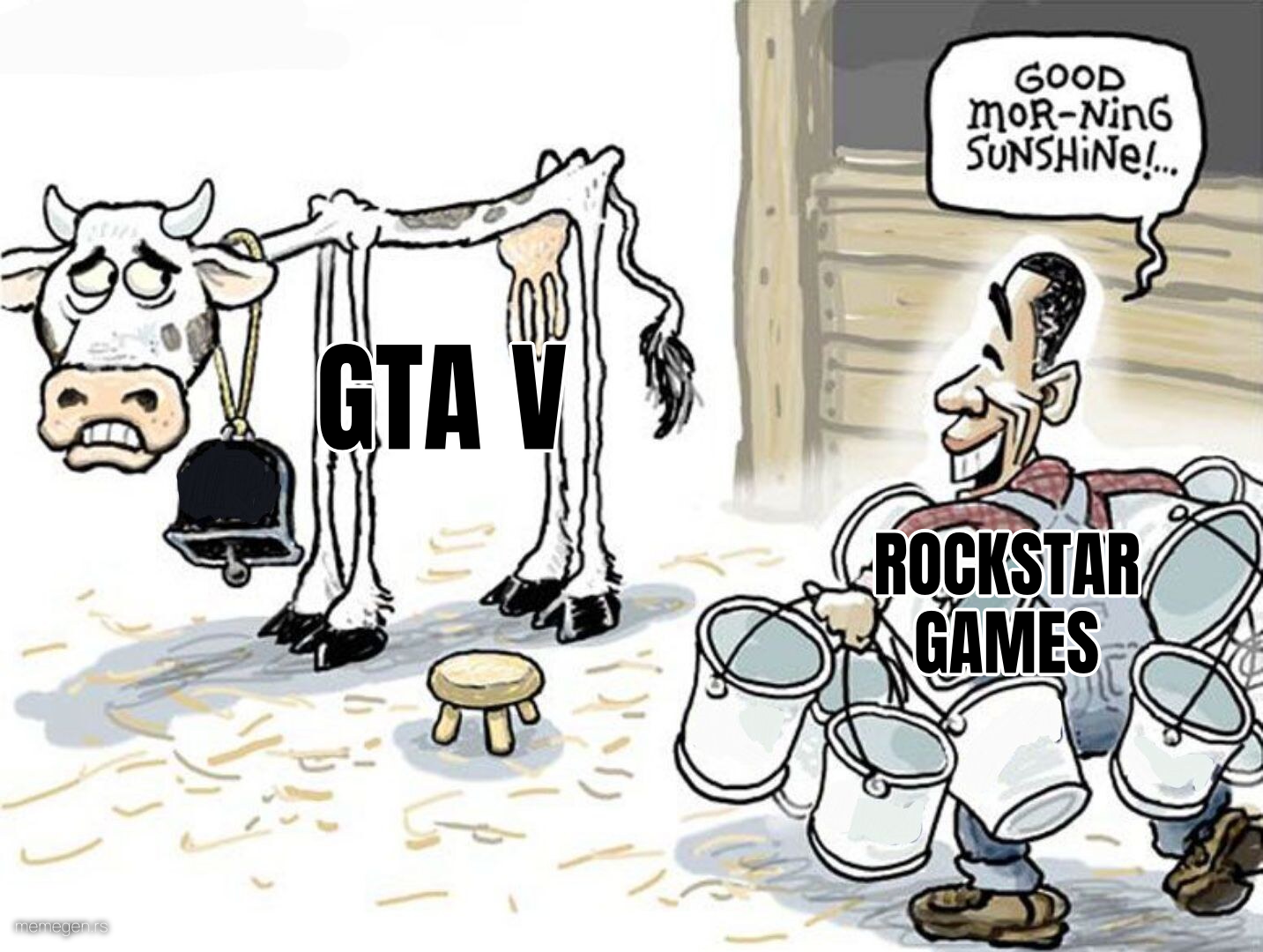 Milking the Cow preview