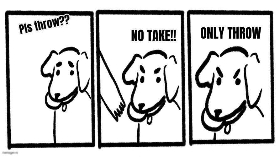 No Take, Only Throw preview