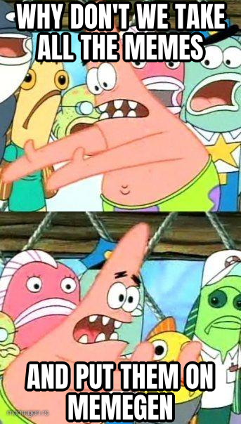 Push it somewhere else Patrick preview