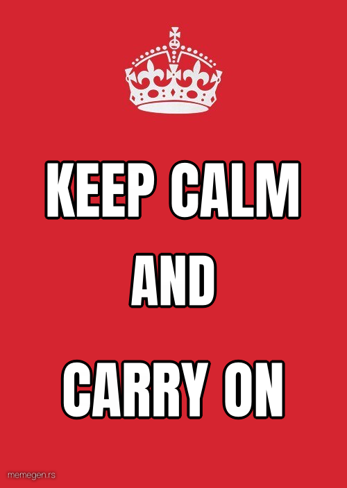Keep Calm and Carry On preview
