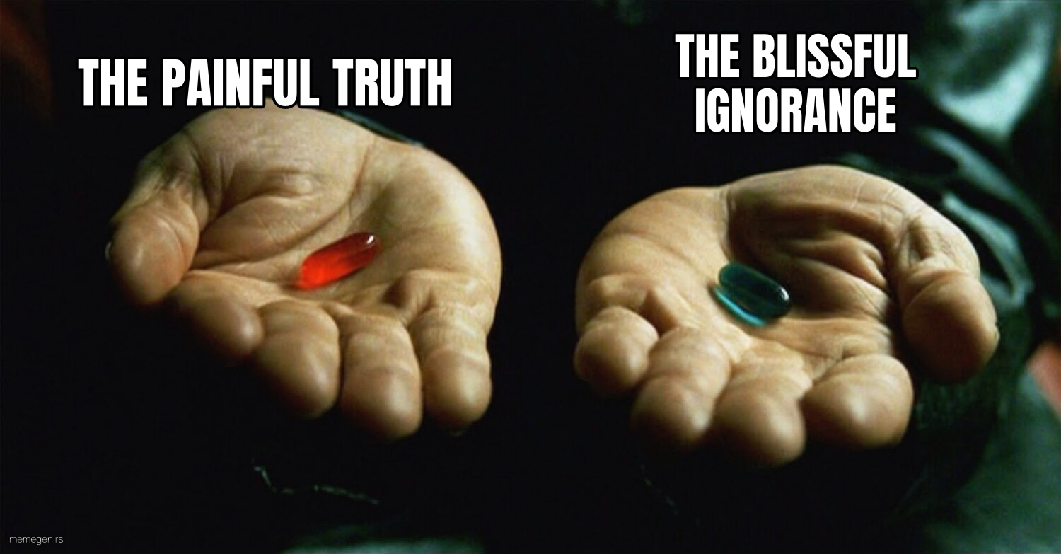 Red pill blue pill preview