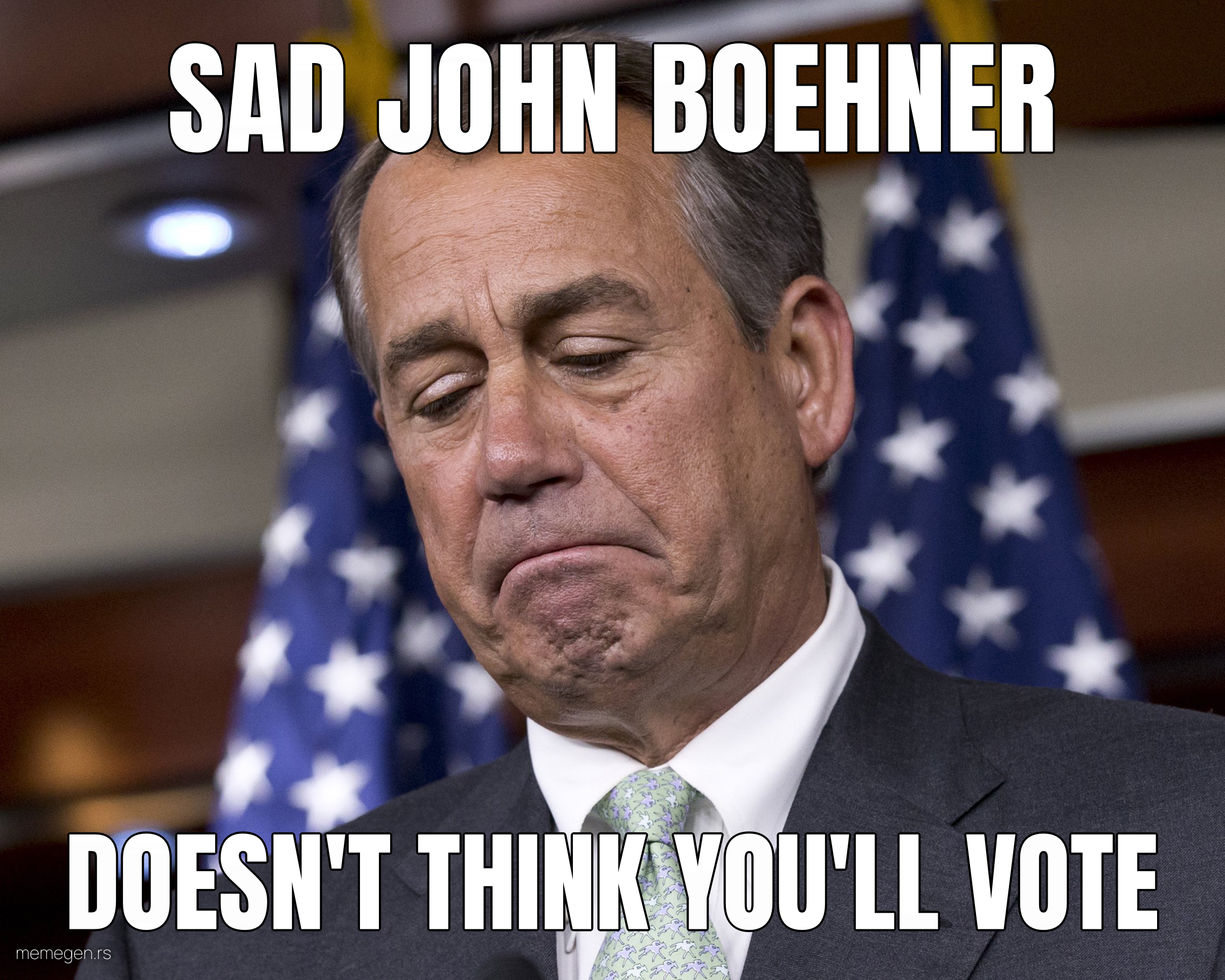 Sad John Boehner preview