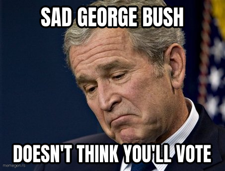 Sad George Bush preview