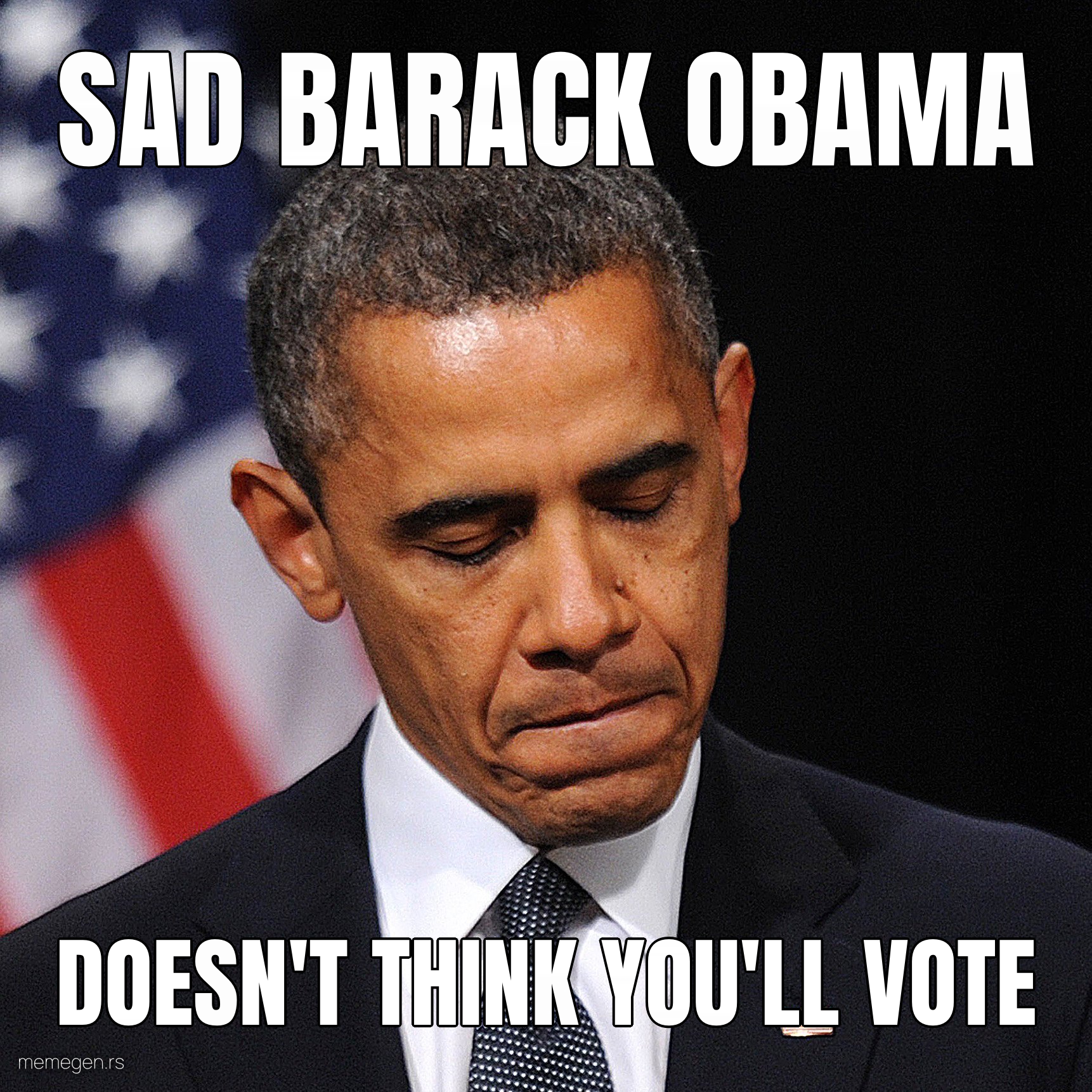 Sad Barack Obama preview