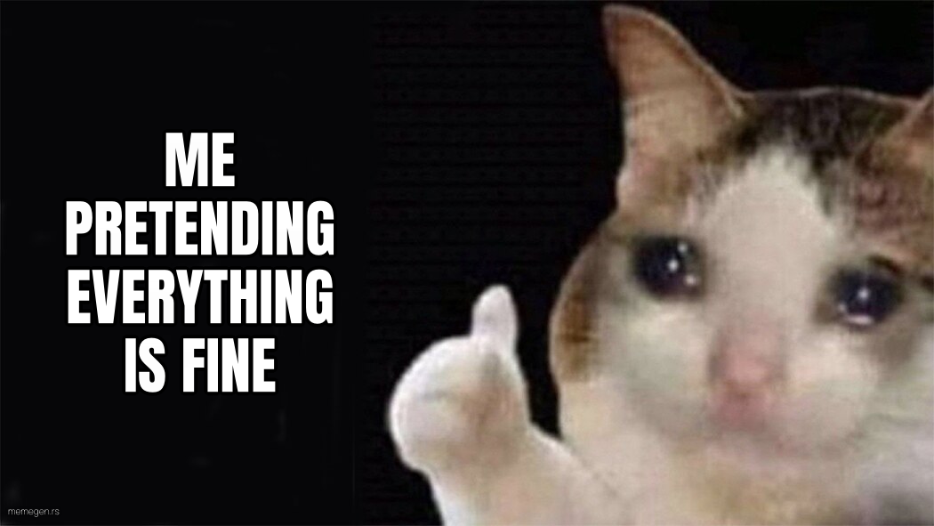 Sad Thumbs Up Cat preview