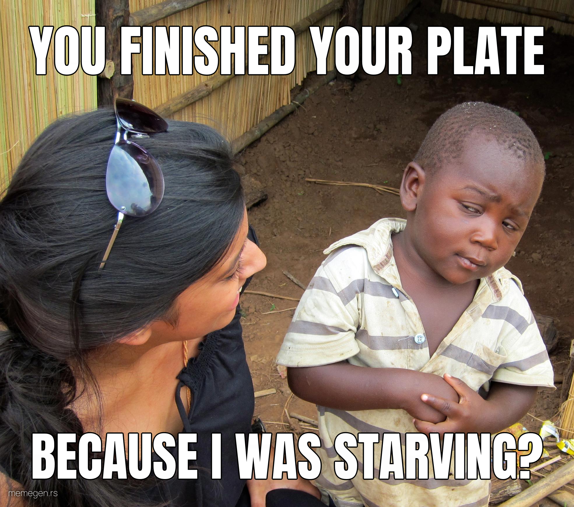 Skeptical Third World Kid preview