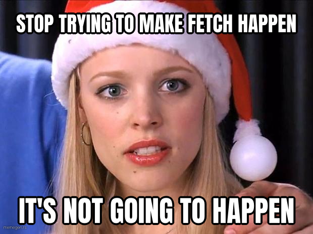 Stop Trying to Make Fetch Happen preview