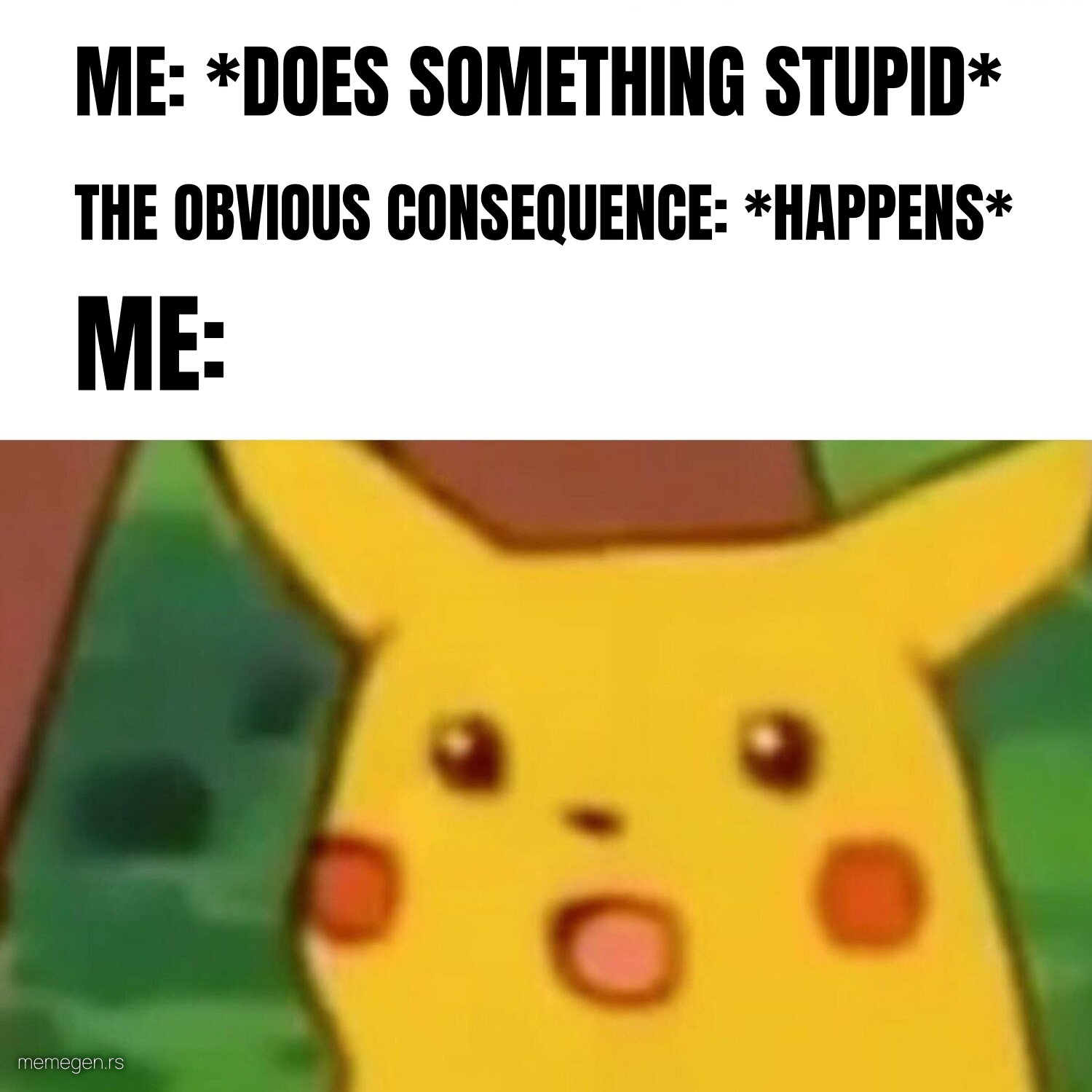 Surprised Pikachu preview