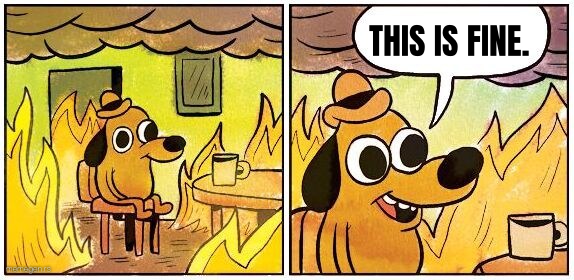 This is Fine (Blank) preview
