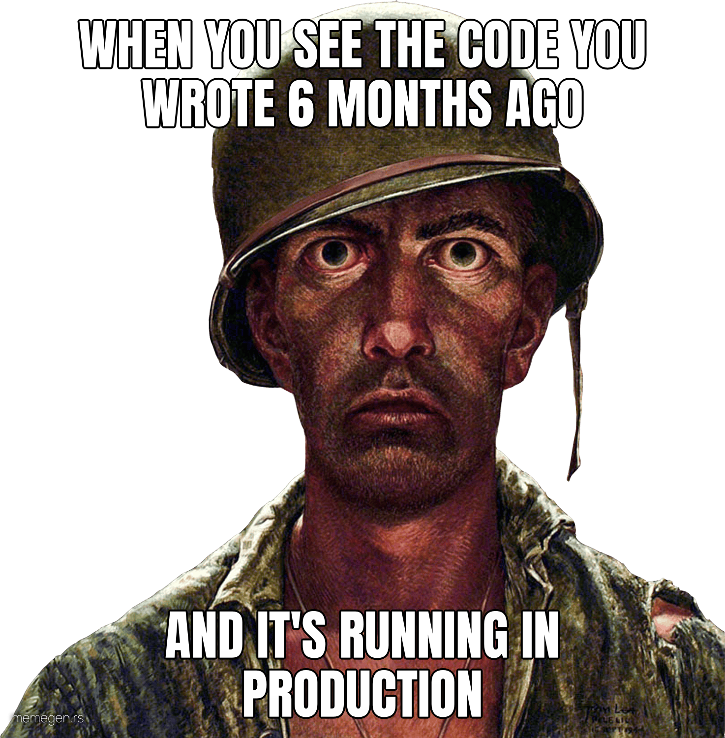 Thousand Yard Stare preview