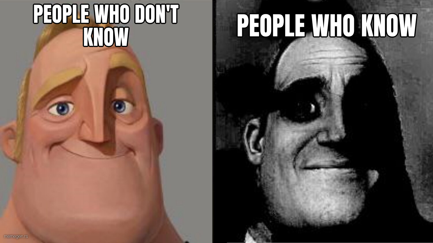 Traumatized Mr. Incredible preview