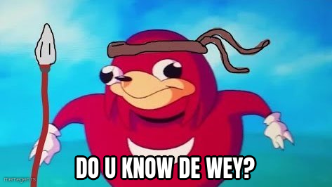 Ugandan Knuckles preview