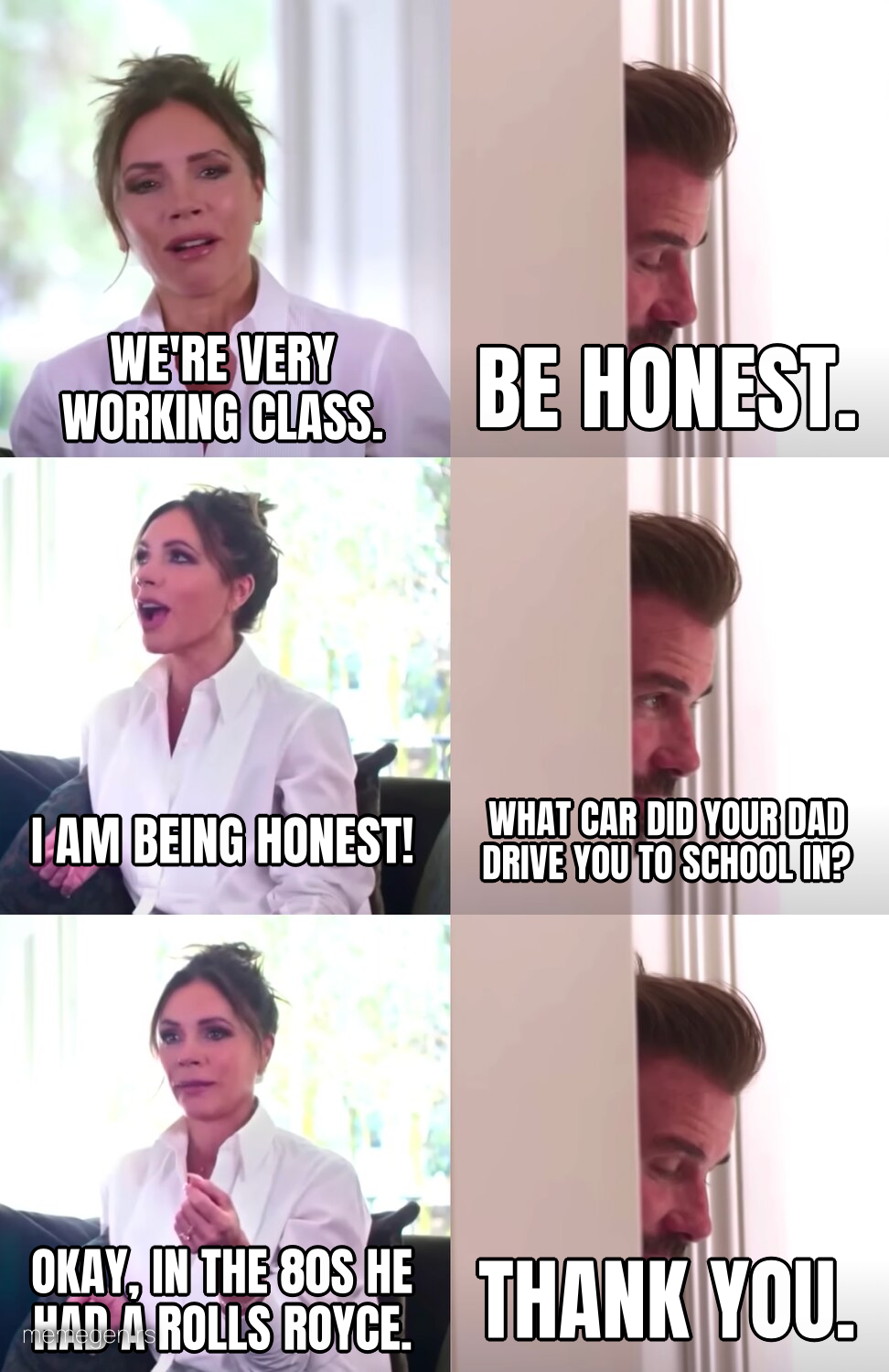 Victoria David Beckham Be Honest preview