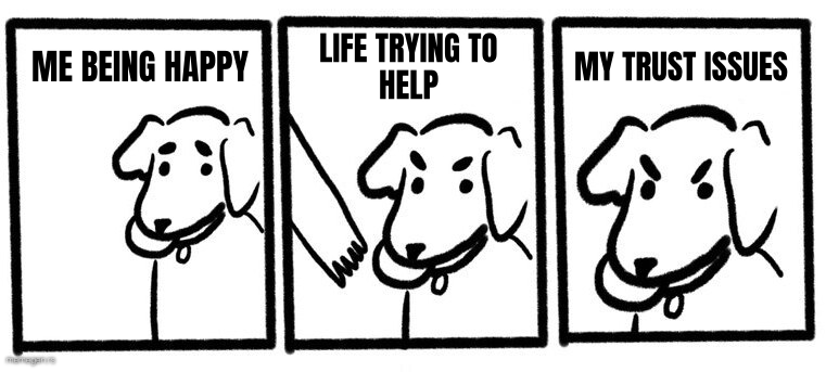 Dog getting petted comic preview