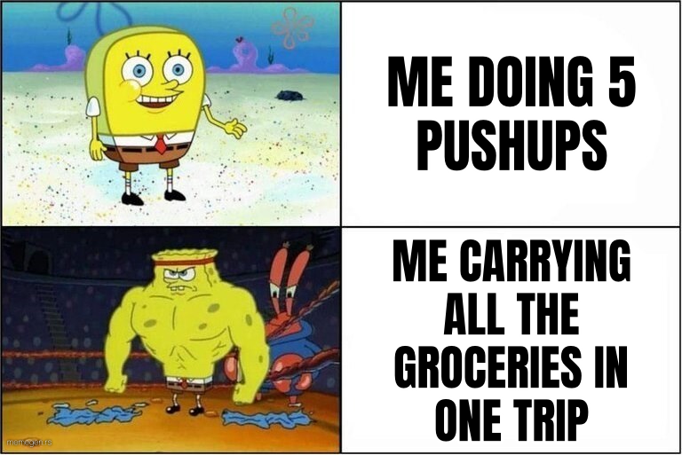 Weak vs Strong Spongebob preview