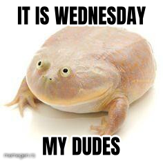 Wednesday Frog preview