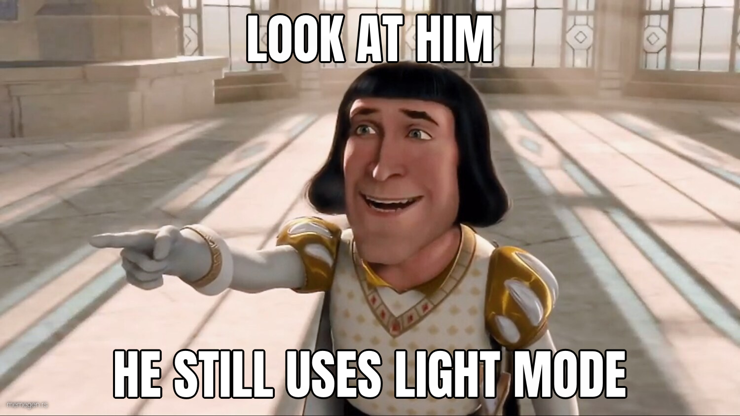Lord Farquaad Pointing preview