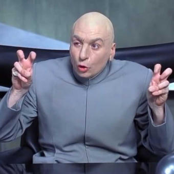 Dr. Evil Air Quotes