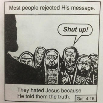 They Hated Jesus Because He Told Them the Truth