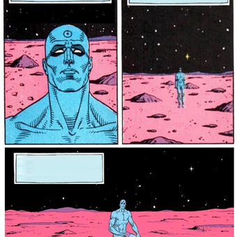 Doctor Manhattan it is 1985