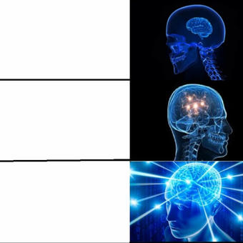 Galaxy Brain (3 brains)