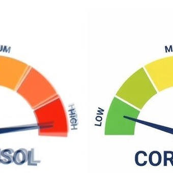 High vs Low Cortisol