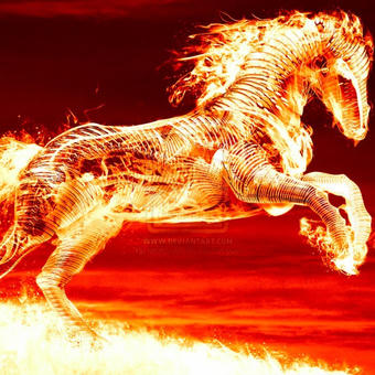 Flaming Horse