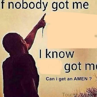 If nobody got me blank