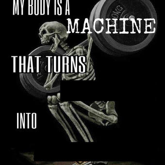 My body is a machine
