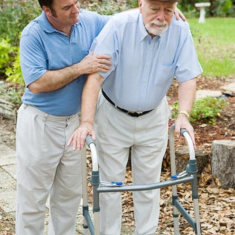 Okay grandpa let's get you to bed