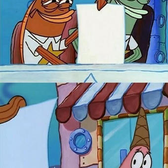 Patrick Scared