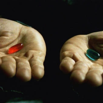 Red pill blue pill