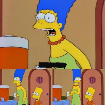 Simpsons Bart No