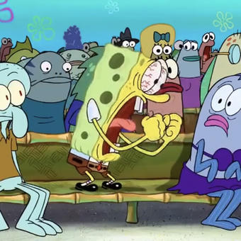 Spongebob Yelling