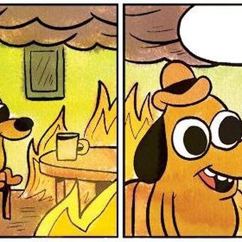 This is Fine (Blank)