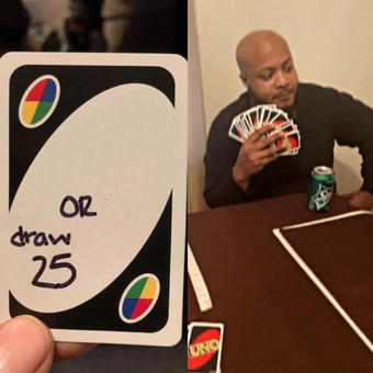UNO Draw 25 Cards
