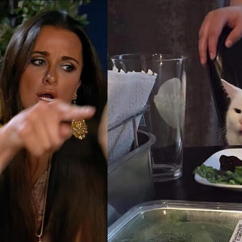 Woman Yelling At Cat